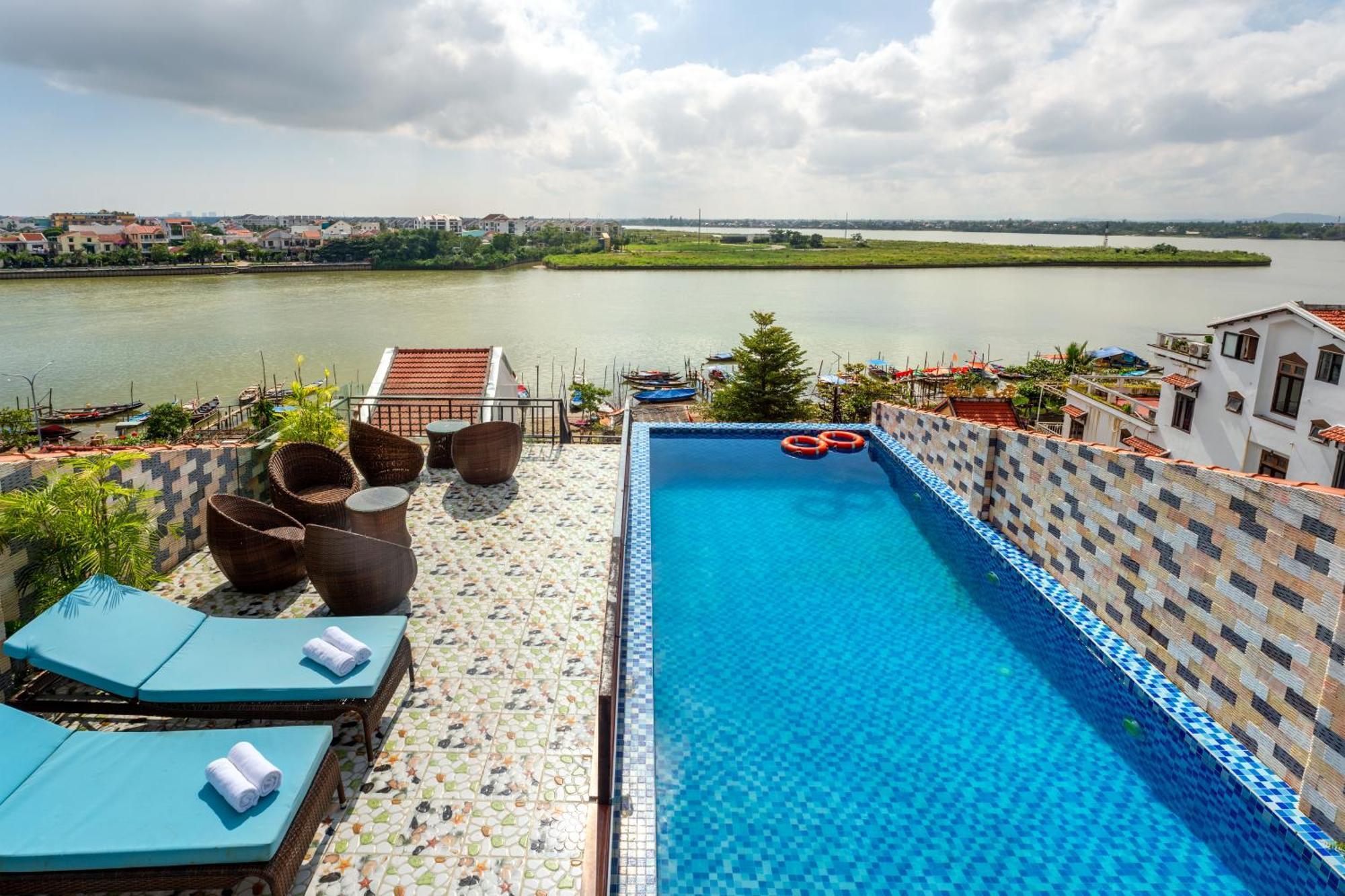Rockmouse Centre River Villa Hội An Kültér fotó